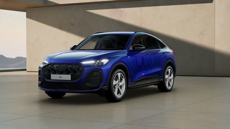 Blå Ny 2025 Audi Q5 Sportback Design SUV | 778 500 kr (Dyr) - Bild 1/4