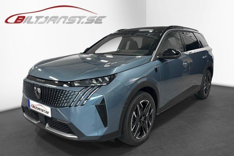Blå Ny 2024 Peugeot 5008 GTi Minibuss | 449 900 kr (Marknadspris) - Bild 1/4