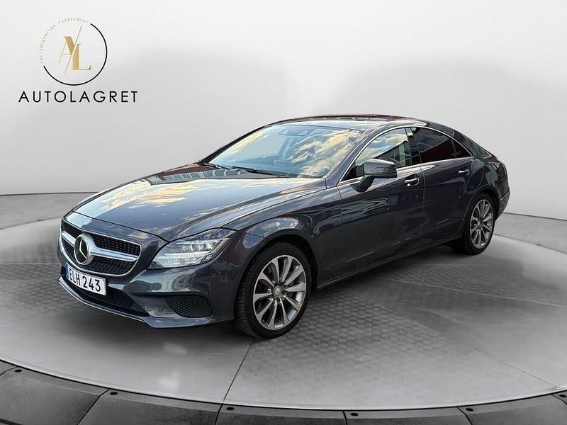 Mörkgrå Begagnad 2014 Mercedes CLS400 Sportkupé | 229 900 kr - Bild 1/4