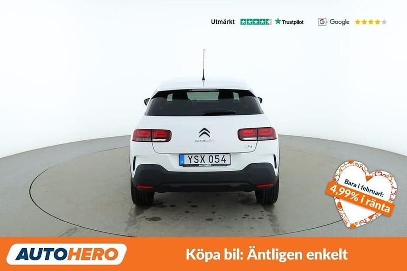 Begagnad Citroën C4 Cactus PureTech 112 HK (82 kW) 2018 Vit Halvkombi