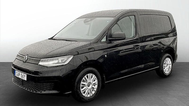 Svart Ny 2026 VW Caddy Minibuss | 312 375 kr (Marknadspris) - Bild 1/4