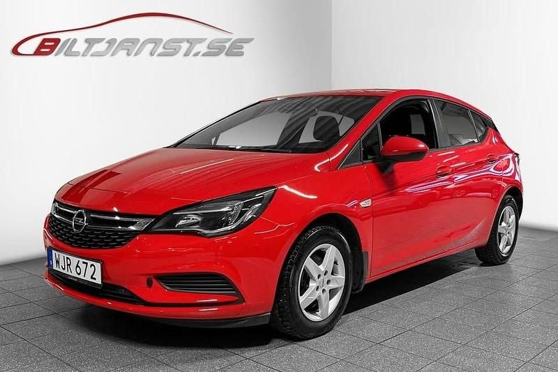 Röd Begagnad 2016 Opel Astra Enjoy Halvkombi | 114 900 kr - Bild 1/4