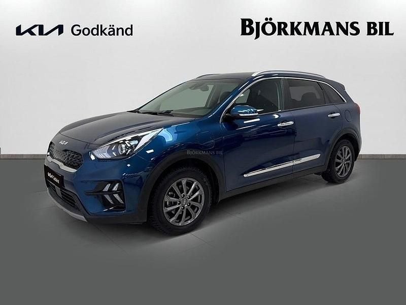 Begagnad Kia Niro Advance 141 HK (103 kW) 2021 Blå SUV