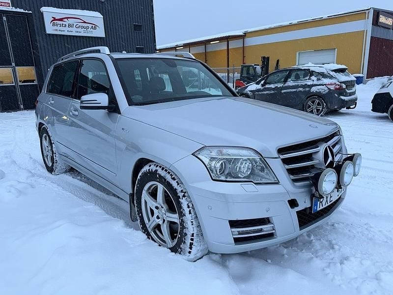Begagnad Mercedes GLK220 170 HK (125 kW) 2012 Silver SUV
