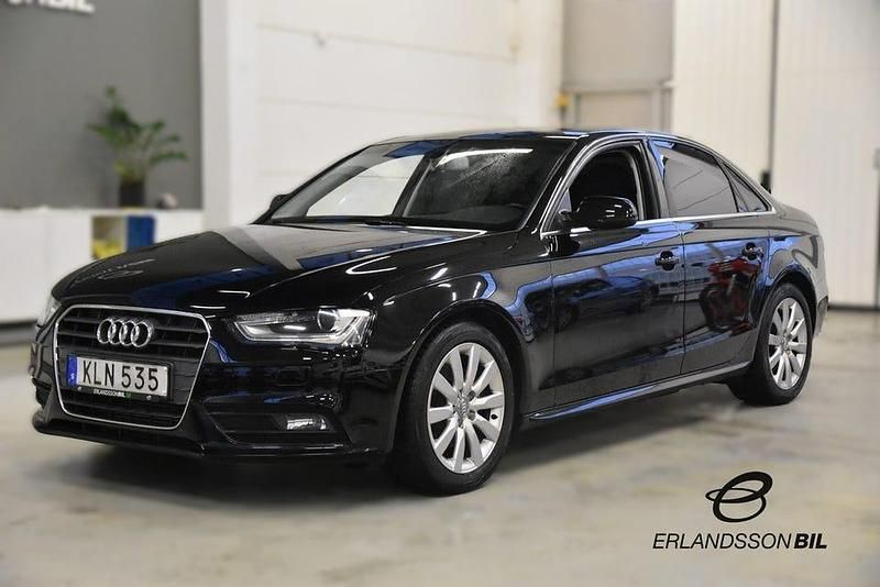 Svart Begagnad 2014 Audi A4 Sedan | 139 900 kr (Lite dyr) - Bild 1/4