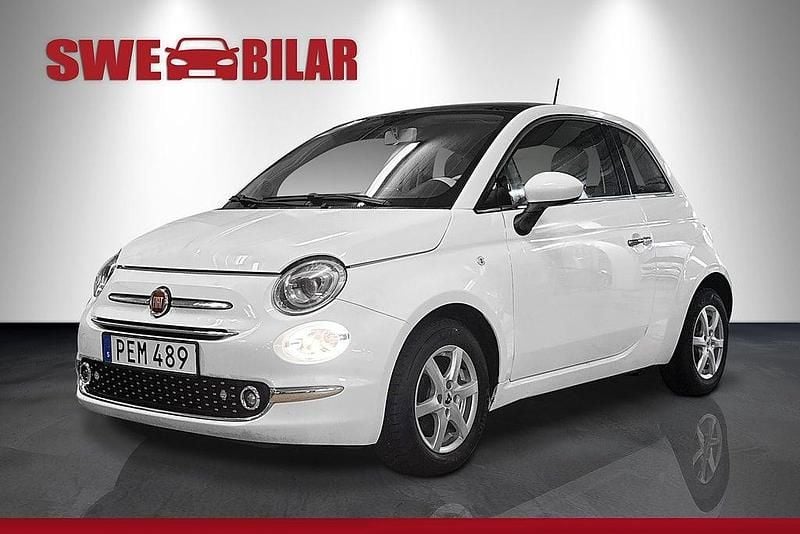 Begagnad Fiat 500 Lounge 69 HK (50 kW) 2017 Vit Cab