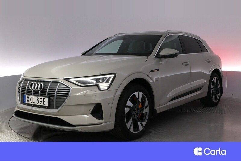 Ljusbrun Begagnad 2021 Audi e-tron Proline SUV | 419 900 kr (Marknadspris) - Bild 1/3