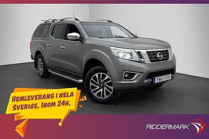 Grå Begagnad 2018 Nissan Navara Pickup | 209 800 kr (Marknadspris) - Bild 1/3