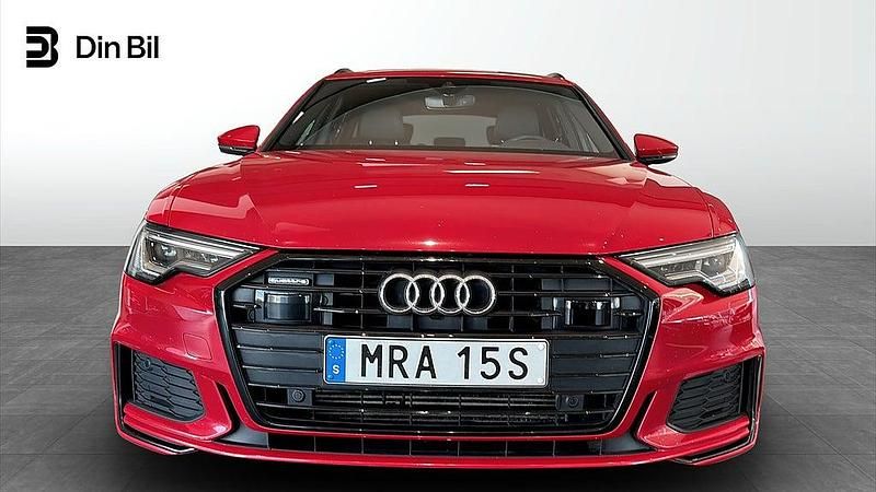 Begagnad Audi A6 S-Line 265 HK (194 kW) 2023 Röd Kombi
