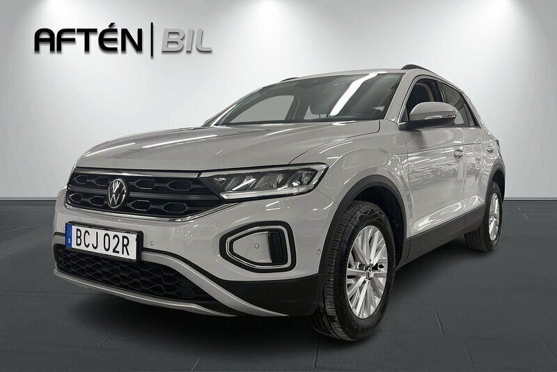 Grå Begagnad 2023 VW T-Roc SUV | 244 800 kr (Marknadspris) - Bild 1/3