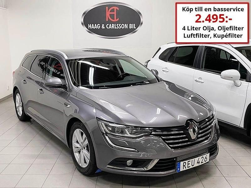 Grå Begagnad 2017 Renault Talisman GrandTour Kombi | 139 000 kr (Marknadspris) - Bild 1/4