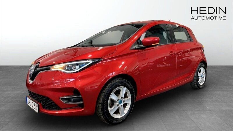 Röd (red) Begagnad 2022 Renault Zoe Halvkombi | 159 900 kr (Marknadspris) - Bild 1/4