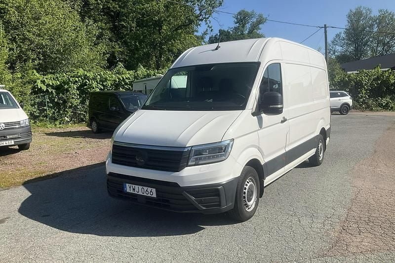 Vit Begagnad 2019 VW Crafter Van | 218 400 kr (Superpris) - Bild 1/4