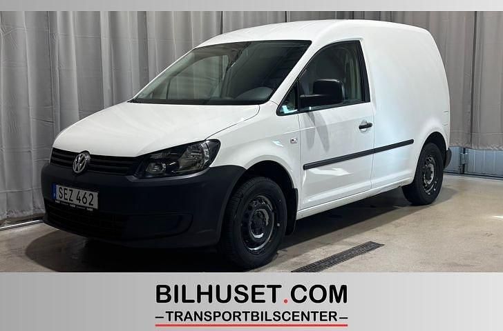Vit Begagnad 2015 VW Caddy Minibuss | 119 000 kr (Lite dyr) - Bild 1/4