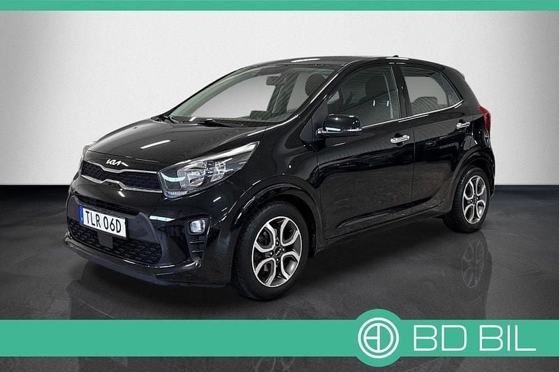 Svart Begagnad 2021 Kia Picanto Advance Halvkombi | 149 900 kr (Marknadspris) - Bild 1/3