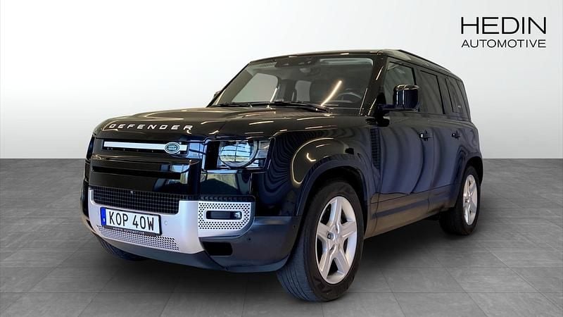 Svart (black) Begagnad 2021 Land Rover Defender SE SUV | 784 900 kr (Bra pris) - Bild 1/4
