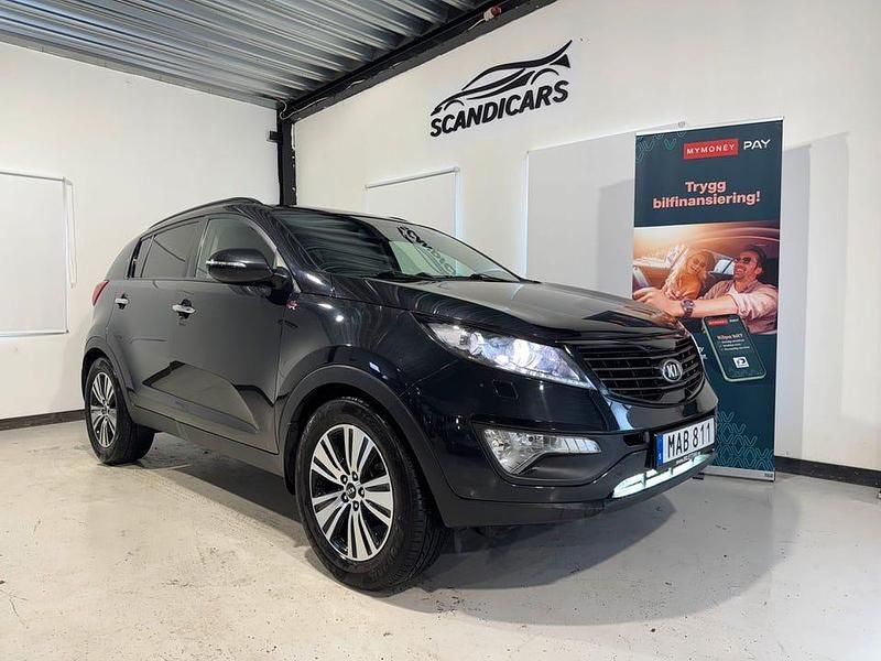 Svart Begagnad 2011 Kia Sportage EX SUV | 89 900 kr (Marknadspris) - Bild 1/4
