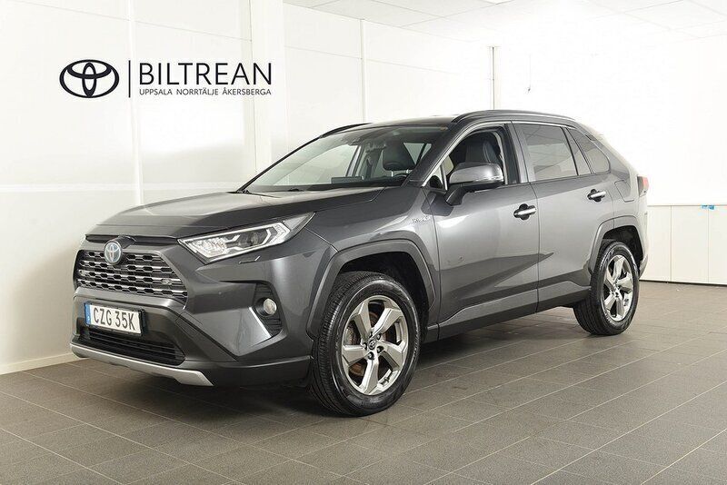 Mörkgrå Begagnad 2020 Toyota RAV4 Hybrid Executive SUV | 274 800 kr (Lite dyr) - Bild 1/4