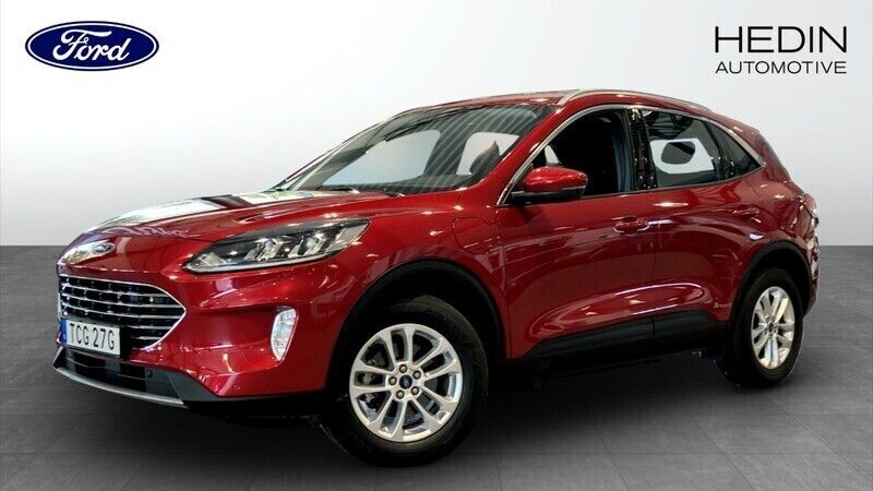Röd (red) Begagnad 2022 Ford Kuga Titanium SUV | 269 900 kr (Marknadspris) - Bild 1/2