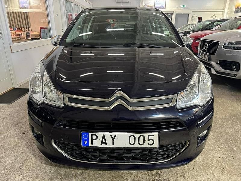 Begagnad Citroën C3 PureTech 82 HK (60 kW) 2013 Blå Halvkombi