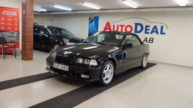 Svart Begagnad 1998 BMW 328 Cabriolet M Sport Cab | 109 900 kr - Bild 1/4