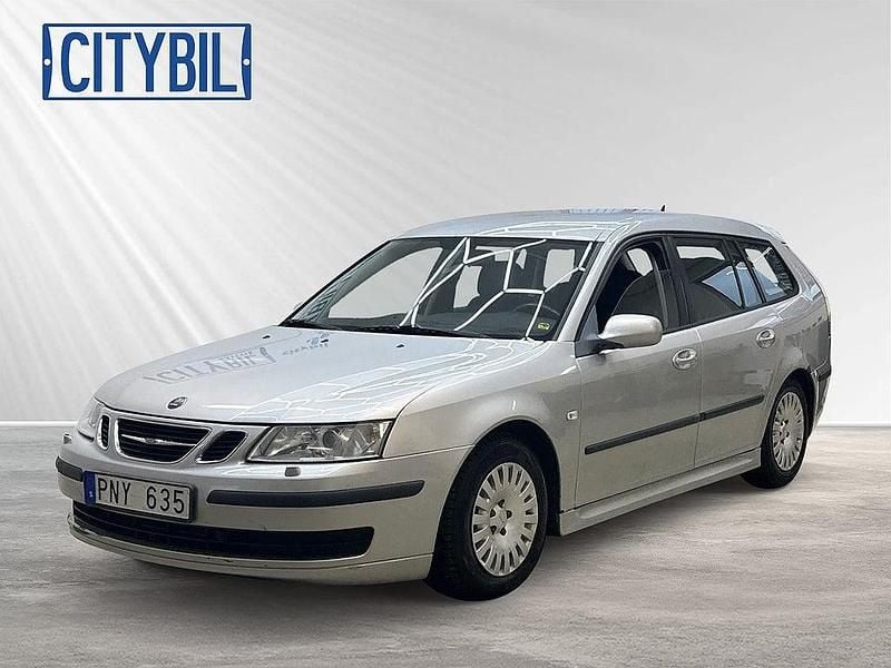 Ljusgrå Begagnad 2006 Saab 9-3 Linear Kombi | 24 900 kr (Bra pris) - Bild 1/4