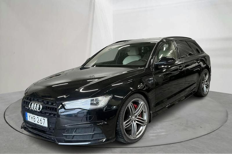 Svart Begagnad 2017 Audi A6 S-Line Kombi | 389 000 kr - Bild 1/4