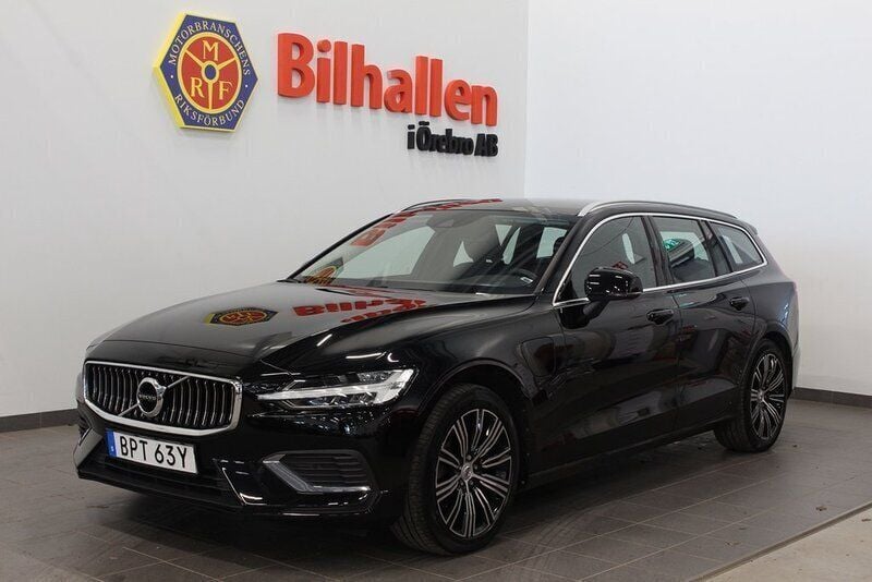 Svart Begagnad 2020 Volvo V60 Inscription Kombi | 314 900 kr (Superpris) - Bild 1/4