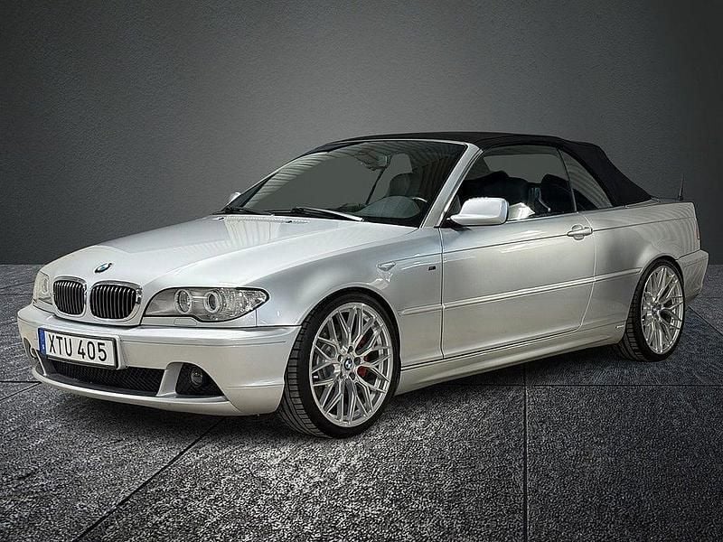 Begagnad BMW 330 Cabriolet 231 HK (169 kW) 2001 Silver Cab