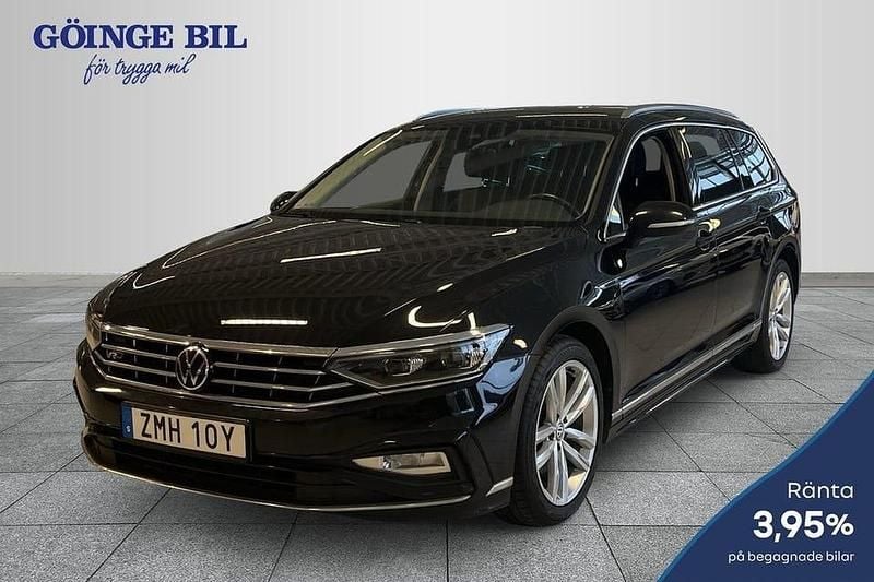 Begagnad VW Passat R-line 203 HK (149 kW) 2020 Svart Kombi
