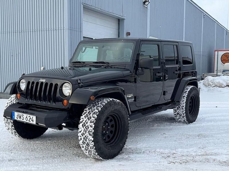 Svart Begagnad 2008 Jeep Wrangler Unlimited SUV | 224 900 kr (Marknadspris) - Bild 1/4