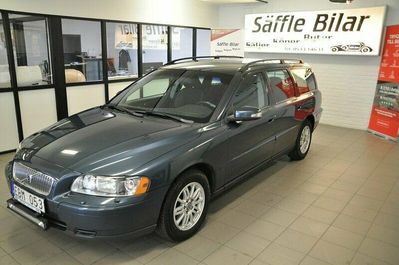 Blå Begagnad 2006 Volvo V70 Kinetic Kombi | 69 000 kr (Dyr) - Bild 1/4