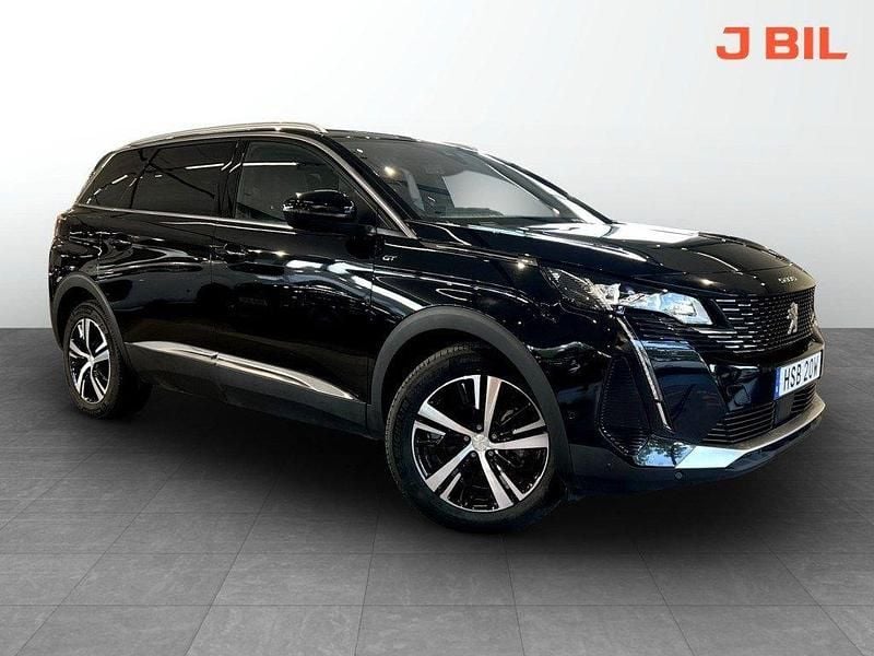 Svart Begagnad 2023 Peugeot 5008 GTi Minibuss | 319 900 kr (Marknadspris) - Bild 1/4