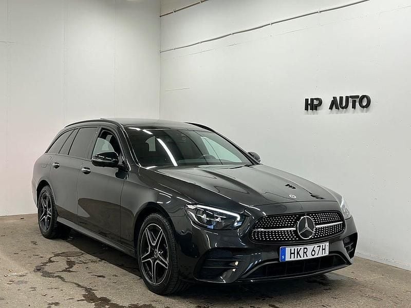Grå Begagnad 2022 Mercedes E300 AMG Kombi | 479 900 kr (Lite dyr) - Bild 1/4