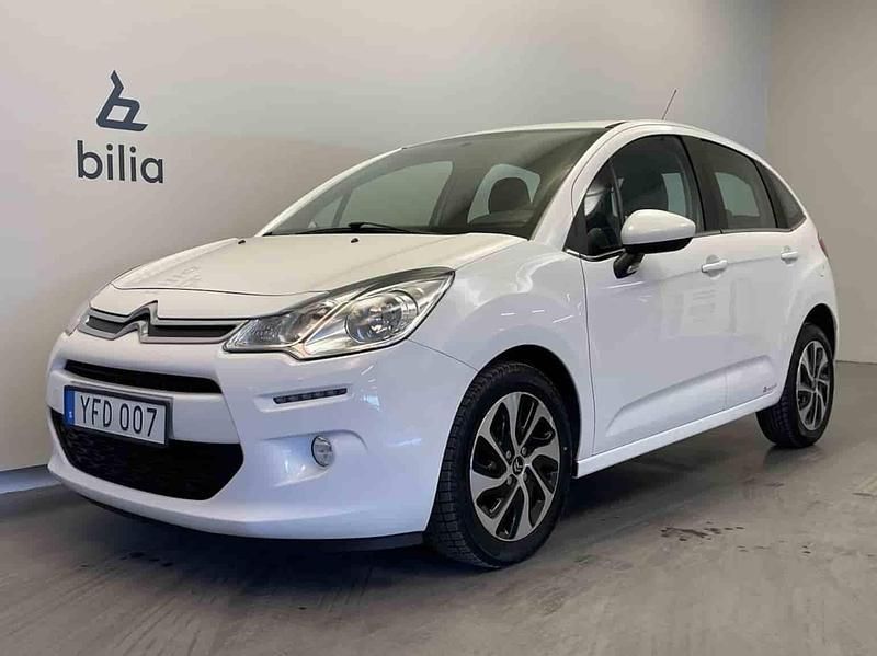 Begagnad Citroën C3 2016 Vit Halvkombi