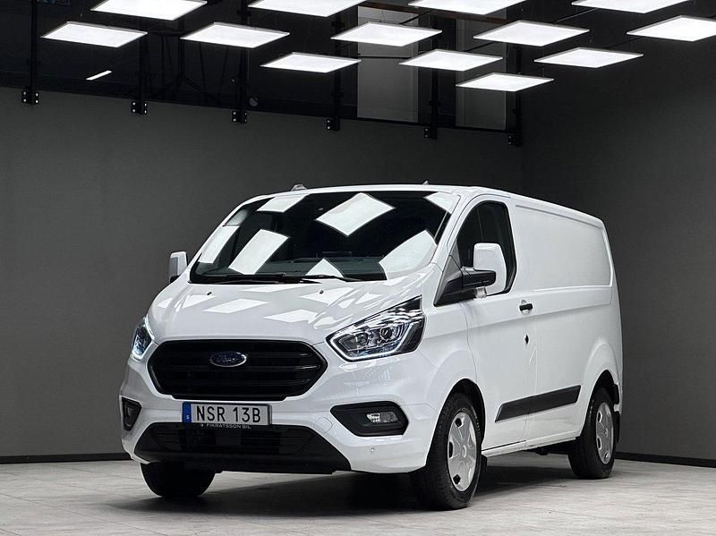 Vit Begagnad 2021 Ford Transit Custom Van | 299 900 kr (Dyr) - Bild 1/3