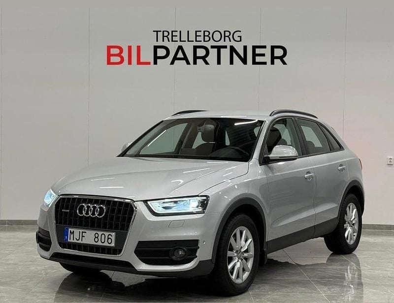 Silver Begagnad 2013 Audi Q3 SUV | 149 900 kr (Marknadspris) - Bild 1/4