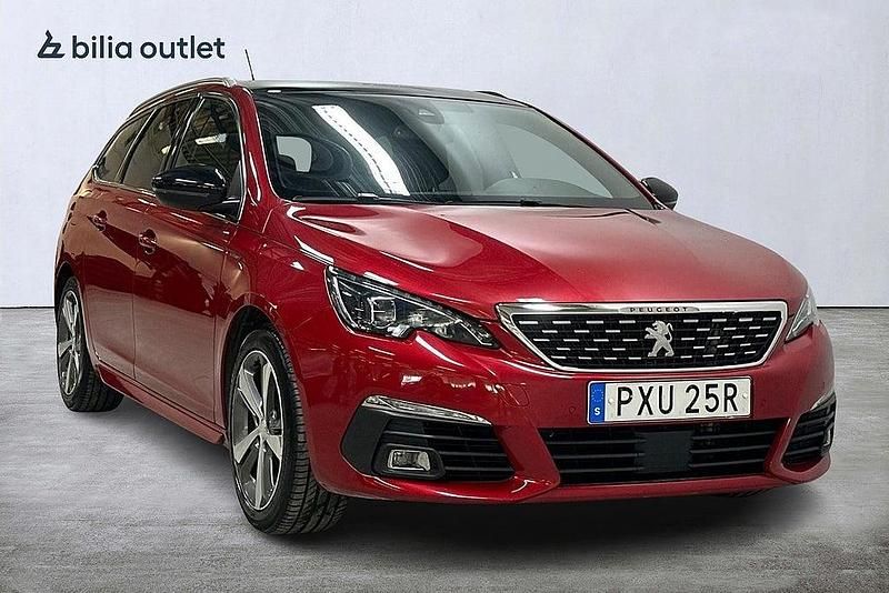 Begagnad Peugeot 308 SW GT-line 131 HK (96 kW) 2019 Röd Kombi