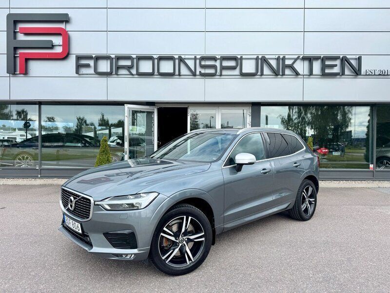 Grå Begagnad 2018 Volvo XC60 R-Design SUV | 369 000 kr (Lite dyr) - Bild 1/4
