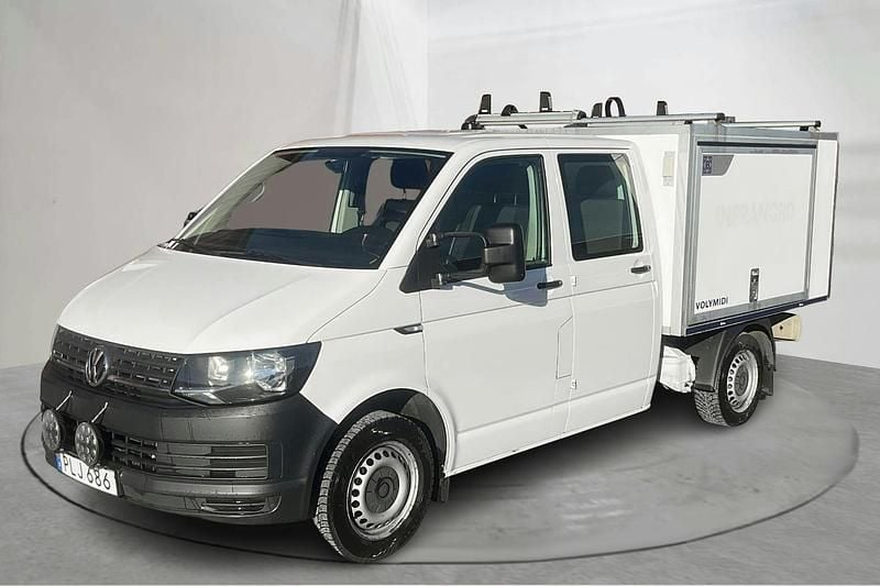 Vit Begagnad 2018 VW T6 Van | 169 000 kr (Dyr) - Bild 1/4