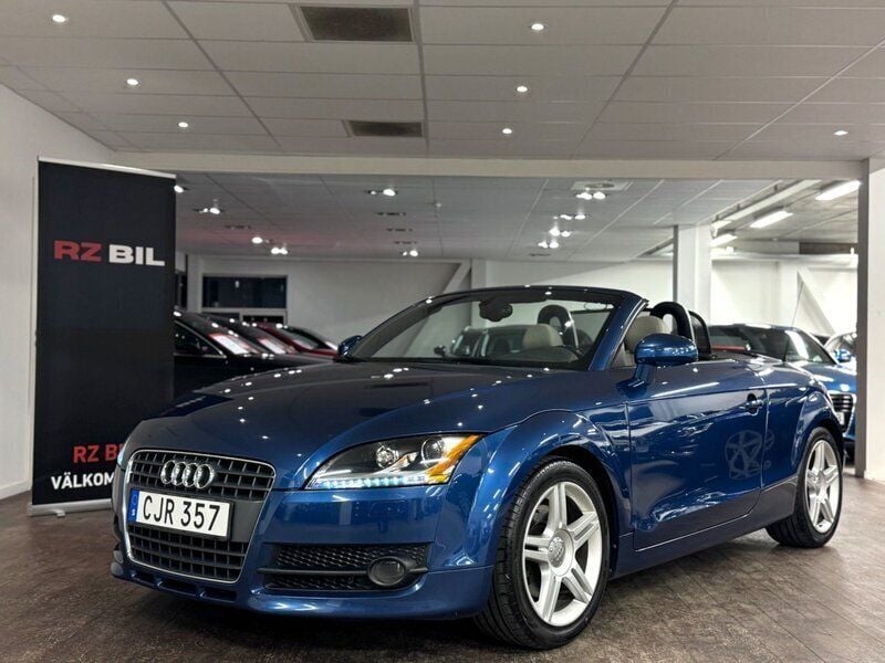 Blå Begagnad 2008 Audi TT Roadster Premium Cab | 114 900 kr (Bra pris) - Bild 1/4