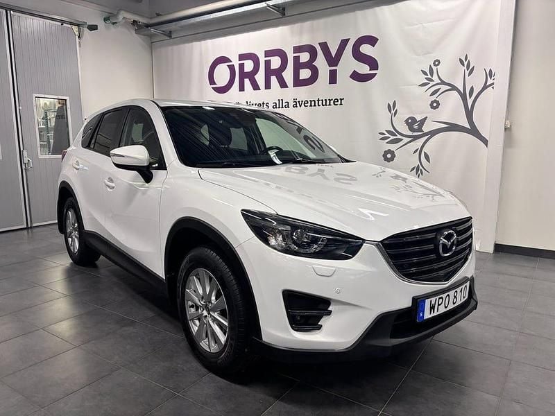 Vit Begagnad 2015 Mazda CX-5 SUV | 149 000 kr (Bra pris) - Bild 1/4