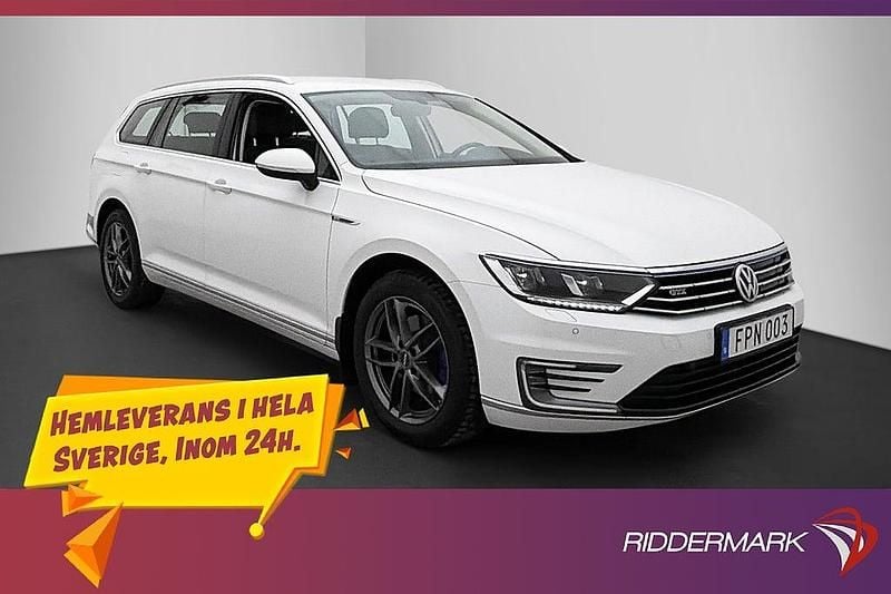 Begagnad VW Passat GTE 218 HK (160 kW) 2018 Vit Kombi