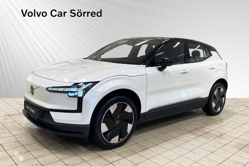 Vit Begagnad 2023 Volvo EX30 Single Motor Extended Range SUV | 379 900 kr (Bra pris) - Bild 1/3