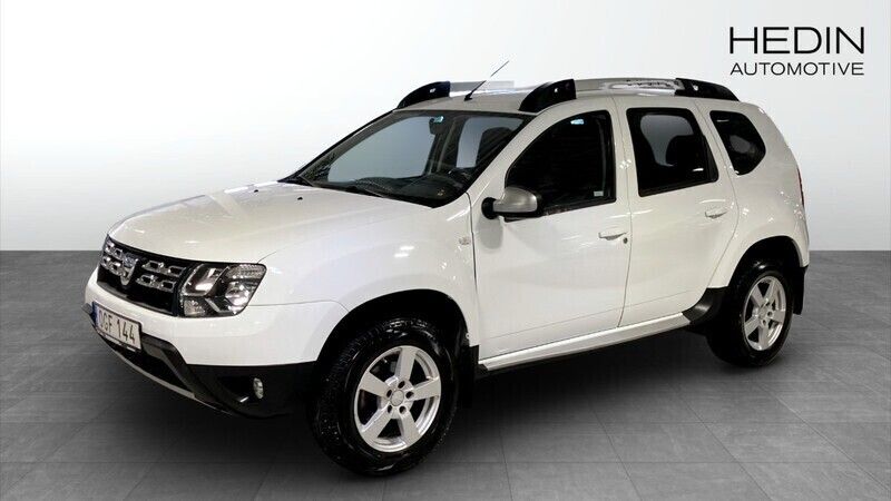 Vit (white) Begagnad 2016 Dacia Duster Lauréate SUV | 114 900 kr (Lite dyr) - Bild 1/4
