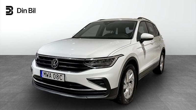 Begagnad VW Tiguan 150 HK (110 kW) 2022 Pure white SUV