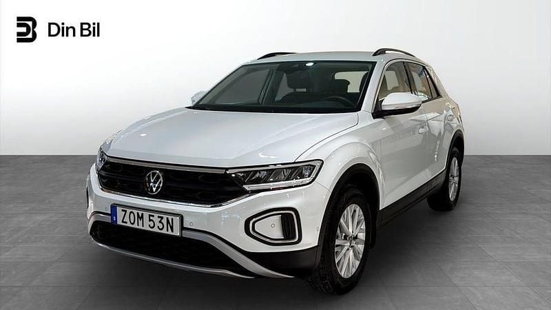 Vit Begagnad 2022 VW T-Roc SUV | 219 900 kr (Marknadspris) - Bild 1/4