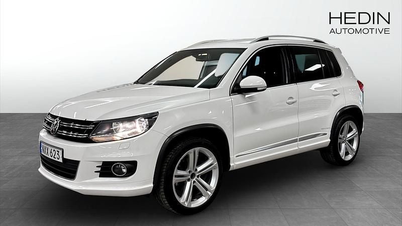 Begagnad VW Tiguan R-line 160 HK (117 kW) 2013 Vit SUV