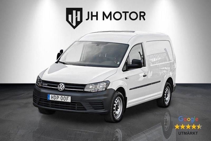 Vit Begagnad 2019 VW Caddy Maxi Minibuss | 259 900 kr (Marknadspris) - Bild 1/4