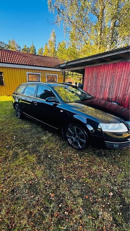 Svart Begagnad 2008 Audi A6 Proline Kombi | 14 000 kr - Bild 1/4